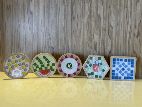 【DIY課程】馬賽克拼貼杯墊｜親子色彩邏輯遊戲：圖片 3