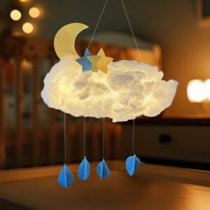 親子DIY雲朵燈cloud-lamp