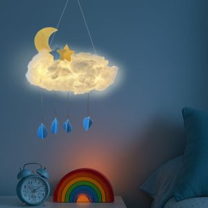 親子DIY雲朵燈｜童媽吉派對手作屋